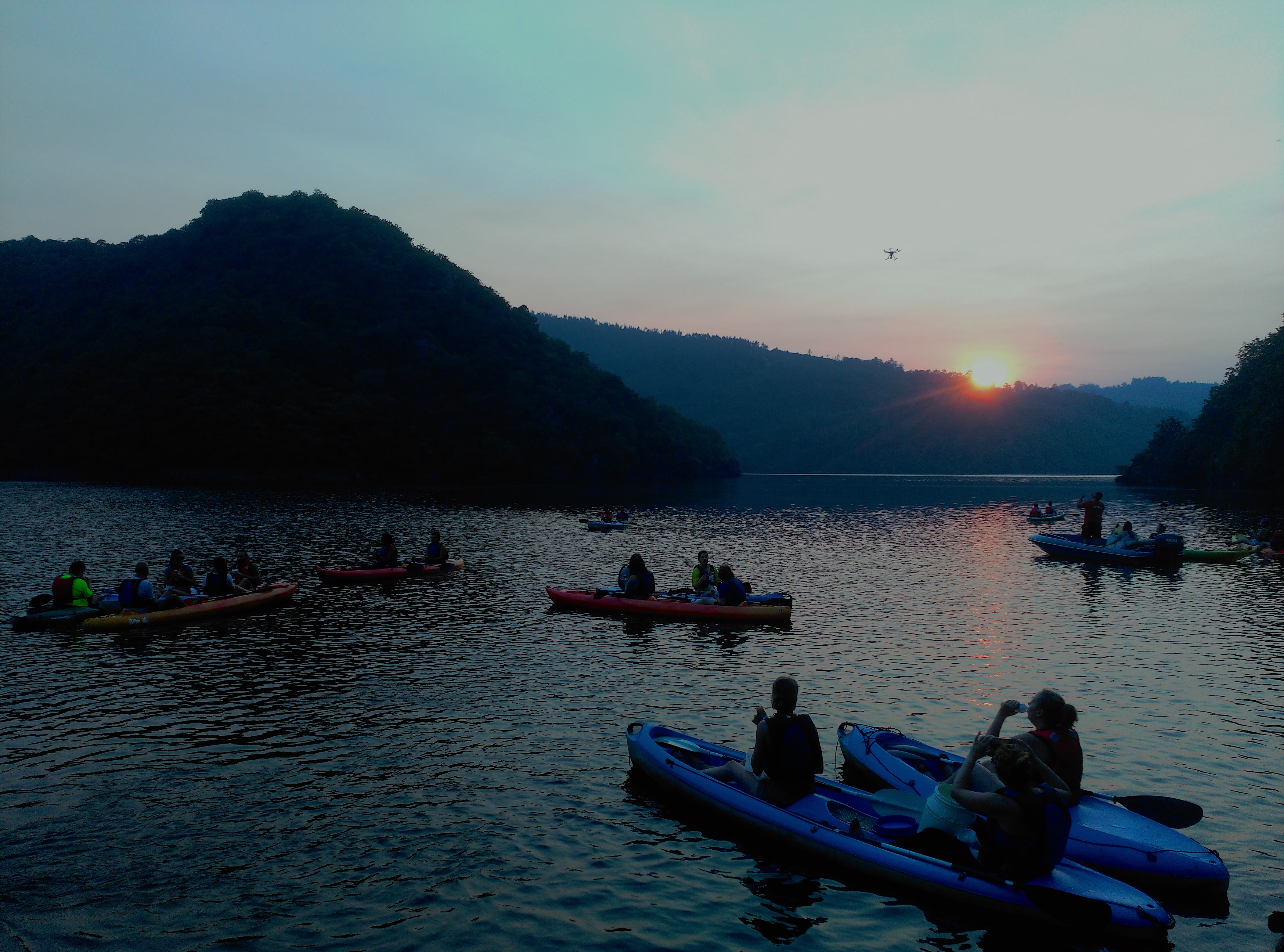 Kayaking in Fragas do Eume